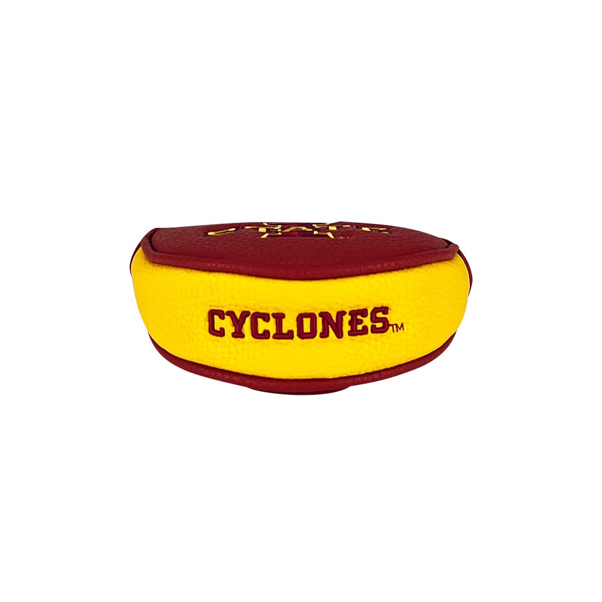 Team Effort I-State Cardinal & Gold Mallet Putter Cover